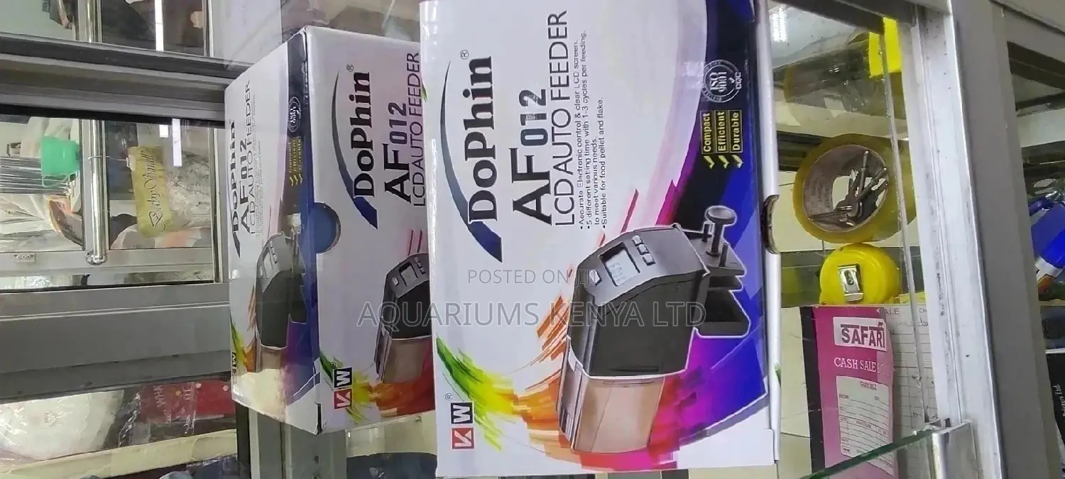 Automatic Fish Feeder, Battery Powered
