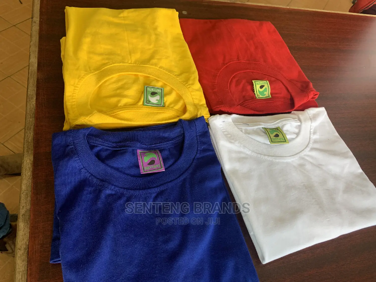 Red , Yellow Cotton T-Shirts
