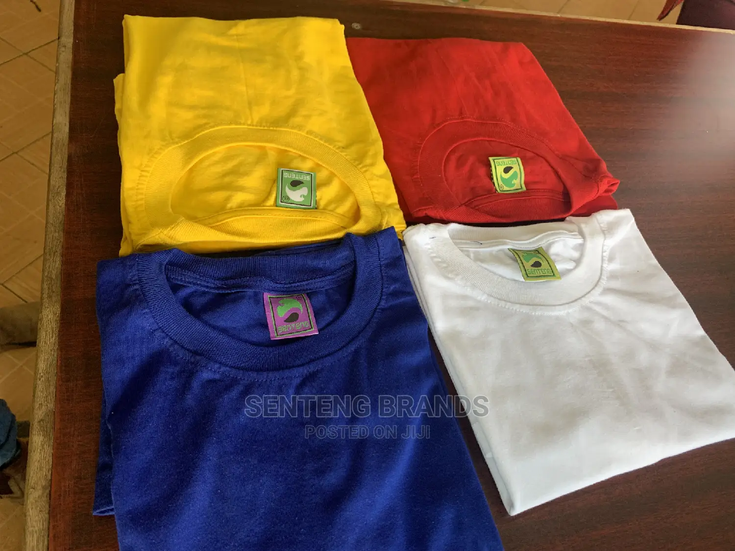Red , Yellow Cotton T-Shirts