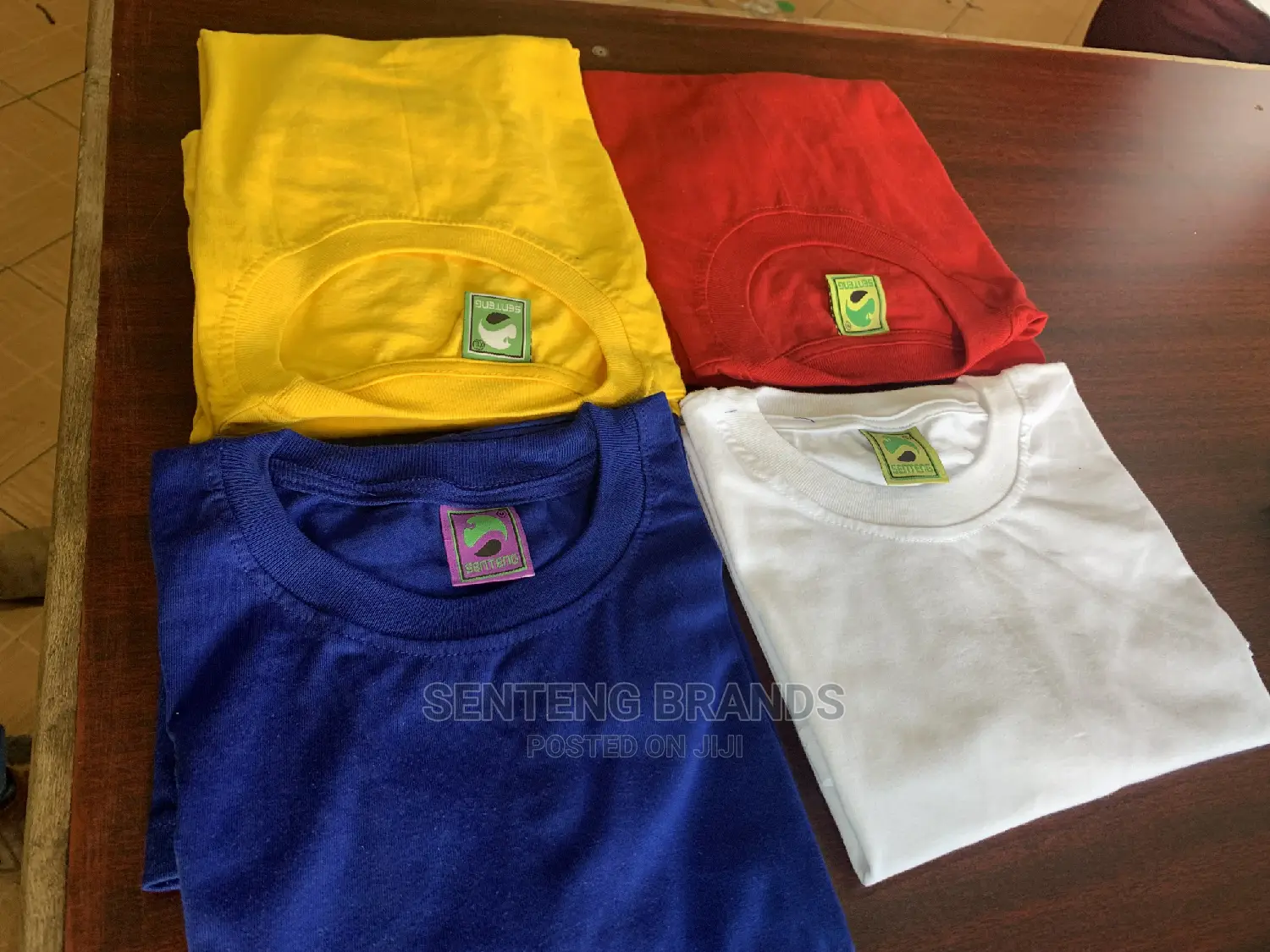 Red , Yellow Cotton T-Shirts