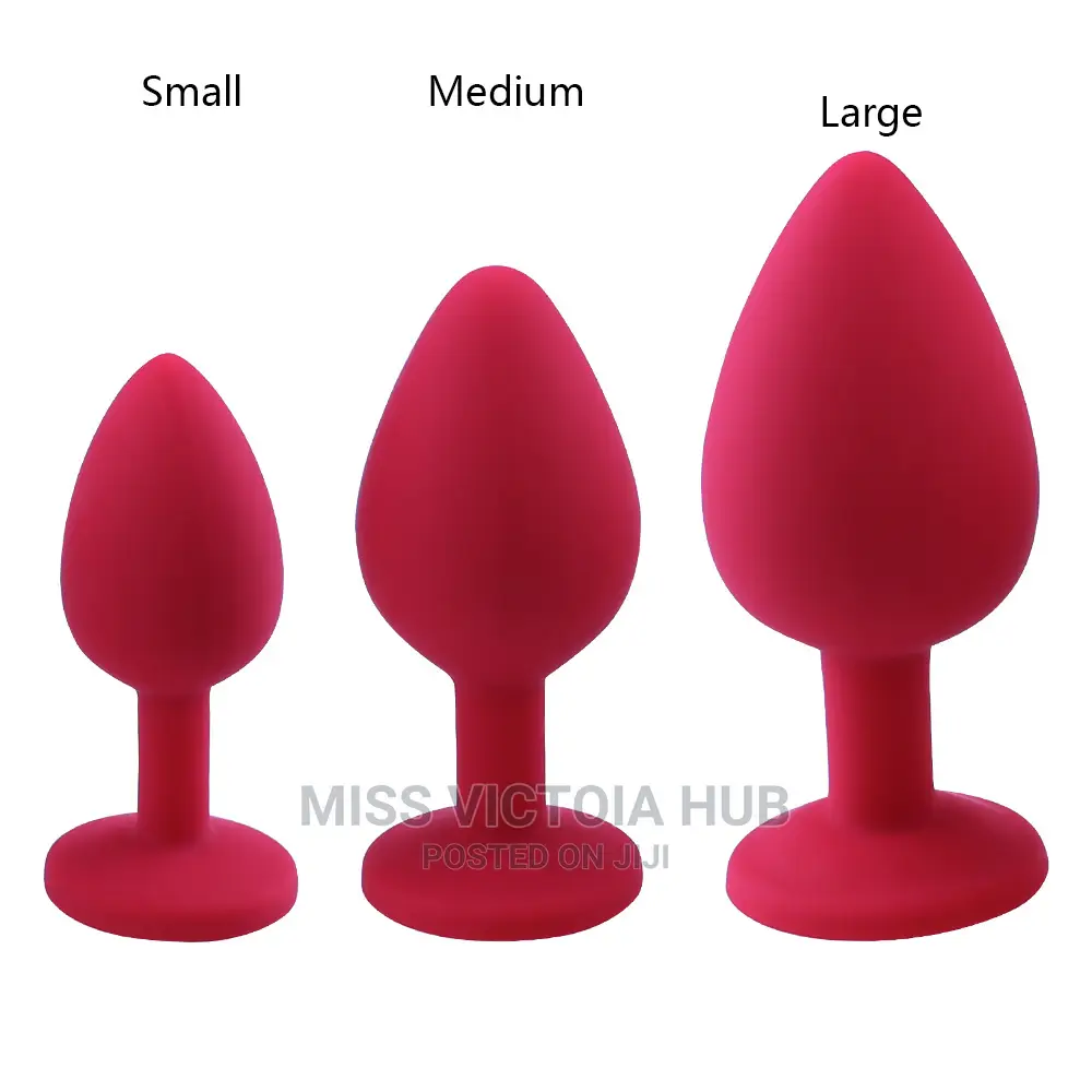 Silicone Anal Plug Jewelry and Bullet Dildo Vibrator