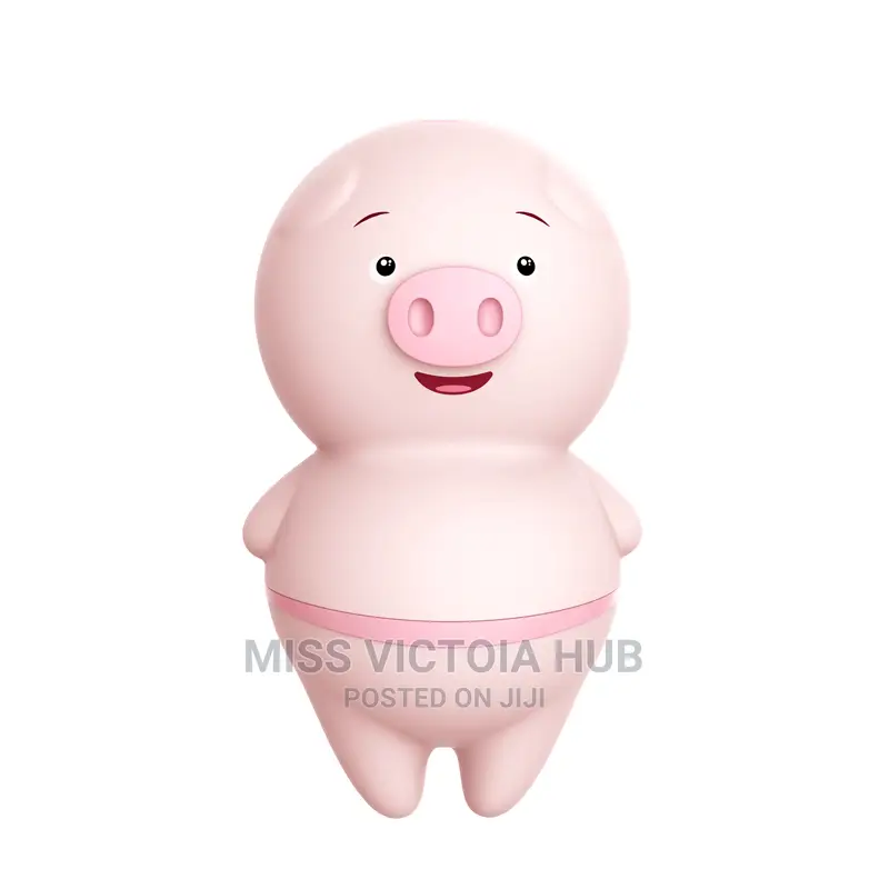 Electric Pink Pig Nipple, Clitoris Vibrator and Sucker