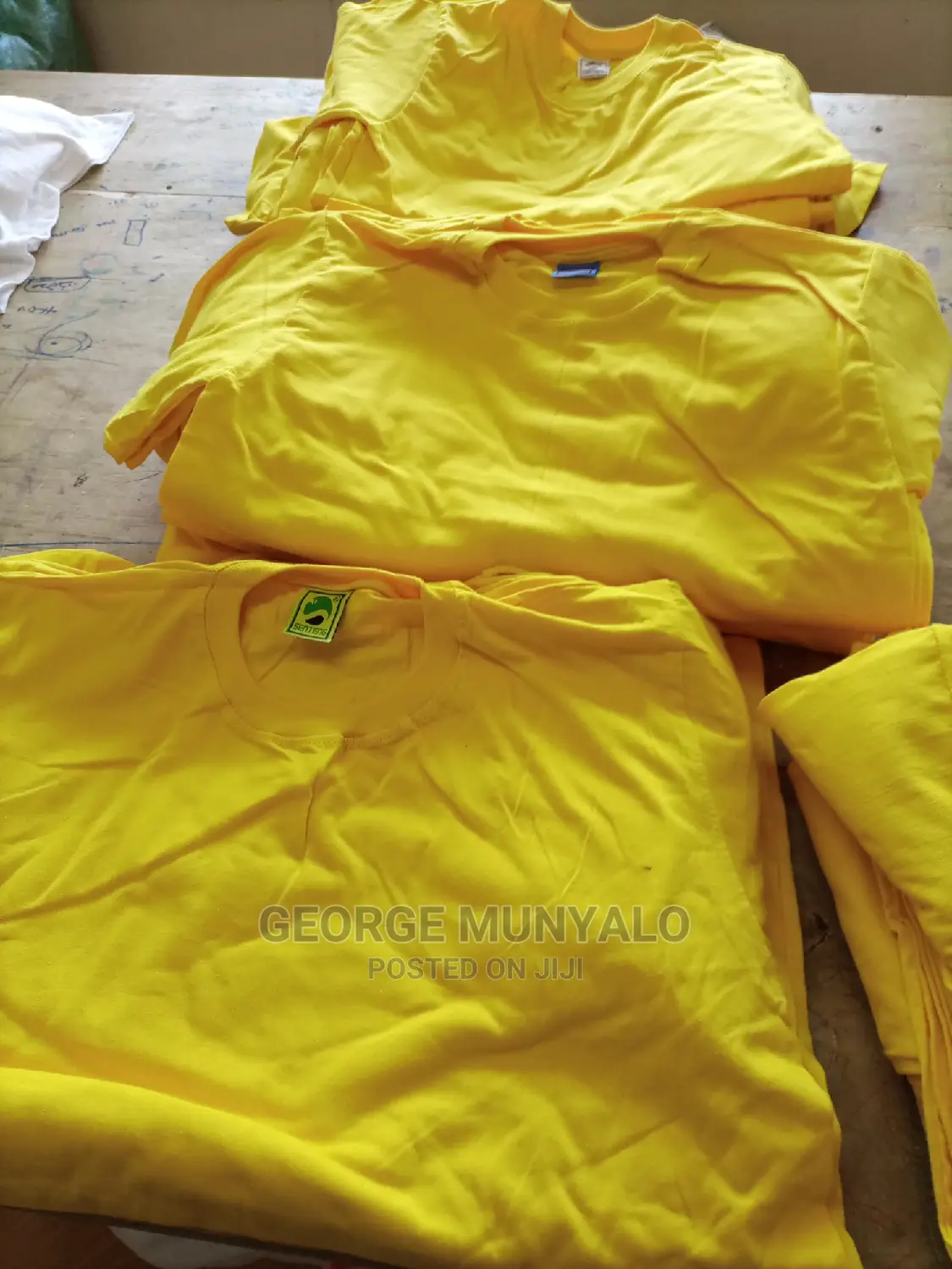 Plain T-Shirts (Yellow T-Shirts)