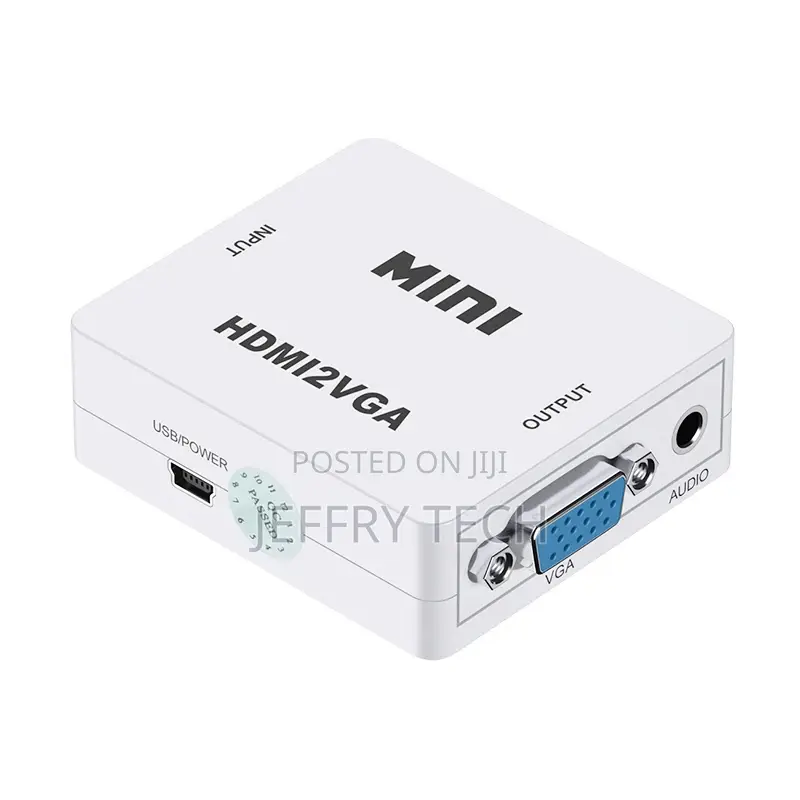 HD to VGA Video Converter Digital Singnals Output Audio Conn