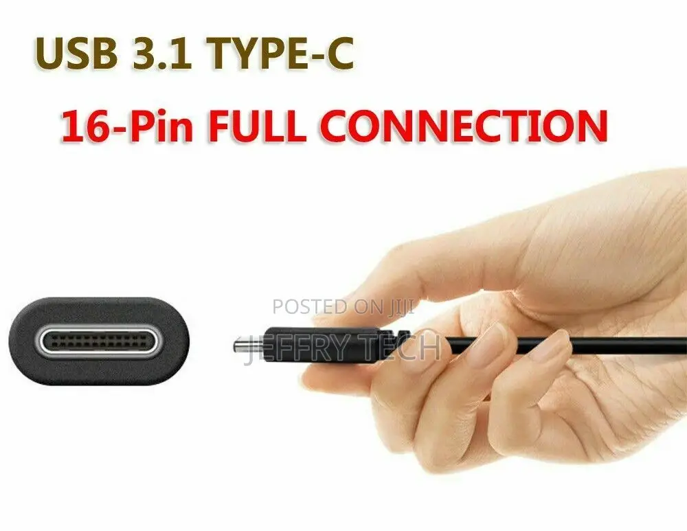 USB 3.1 Type-C Extension Charging Cable USB-C Male to Female
