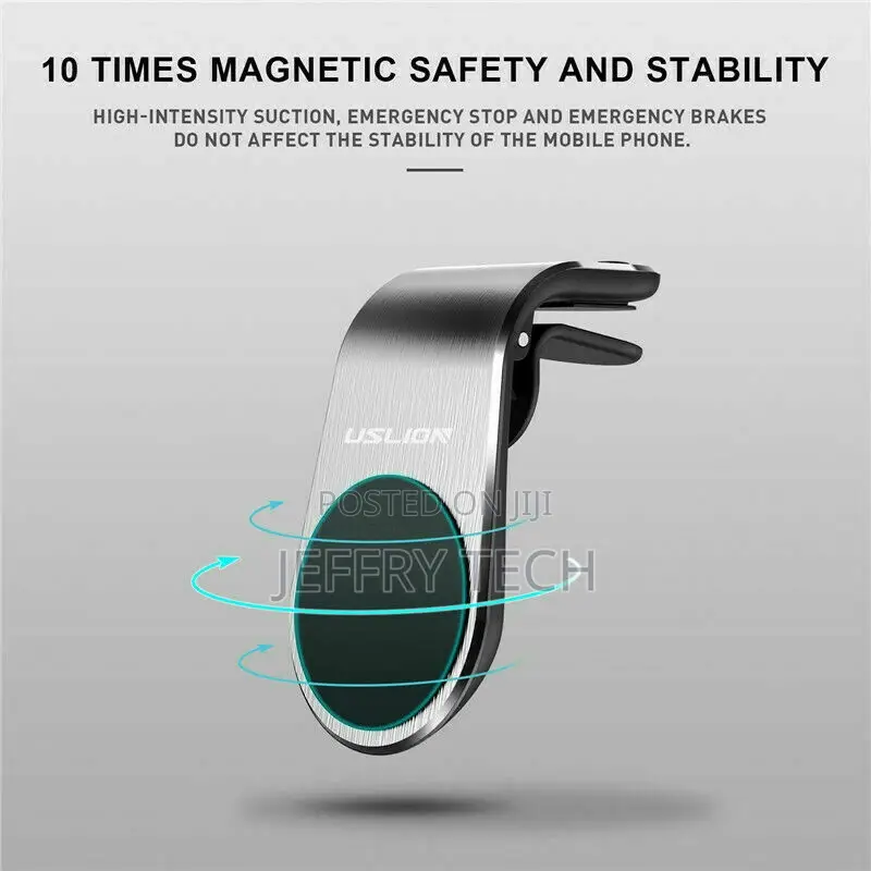 In Car Magnetic Phone Holder Fits Mount Air Vent Bracket For