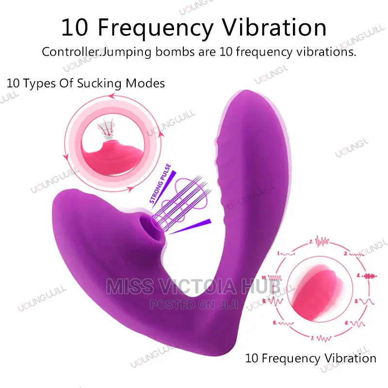 Wearable Sucking Vibrator Clit Sucker Stimulator