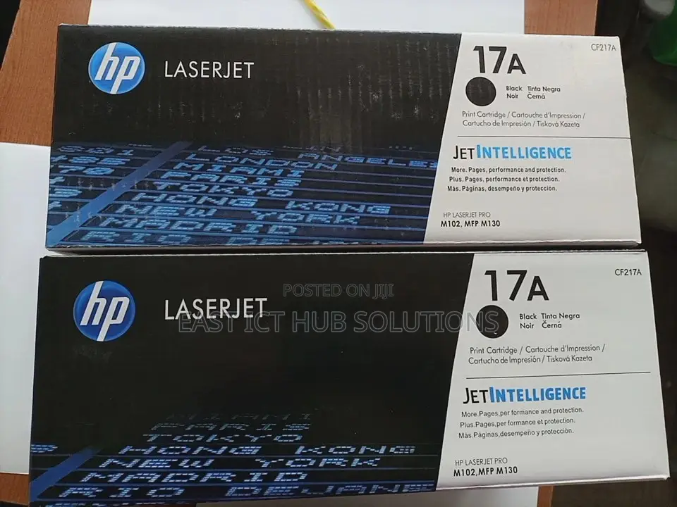 High Yield Hp Toners for Hp Printer 130n/102n. Hp 17A Black