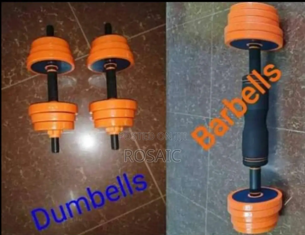 20 Kgs Rubber Coated Steel Chrome Weights