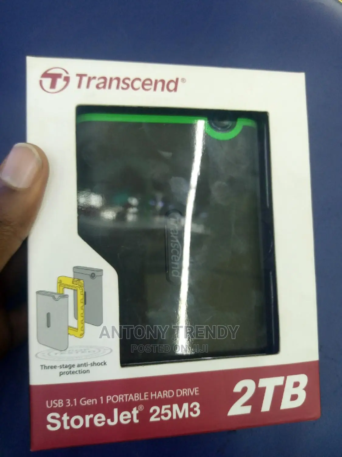 2 Tb Transcend Hard Disk Original