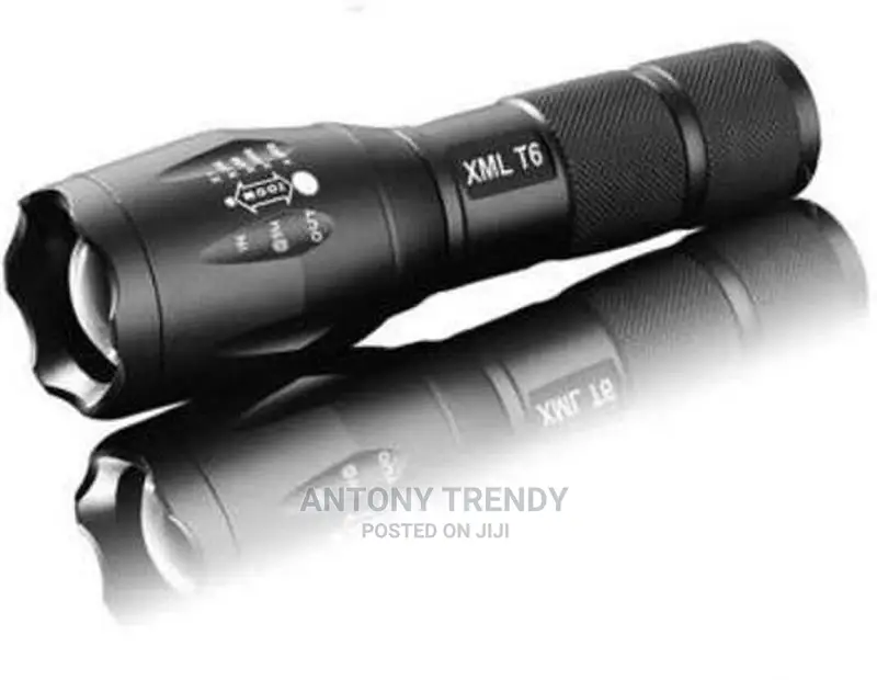 T6 Flashlight 18650 2000lm Q5 Torch Zoom Led Rechargeable La