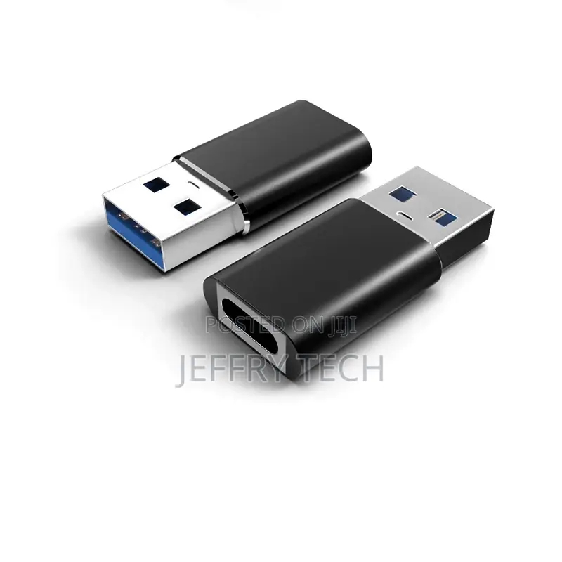 Small USB 3.0A Male to USB C Female Converter Adapter Type-C