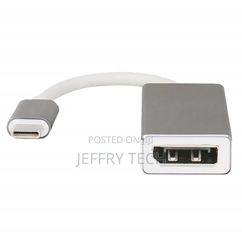 USB Type C to Displayport/Dp Male to Female Converter for Ma