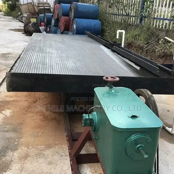 Beneficiation Shaker Gold Panning Equipment