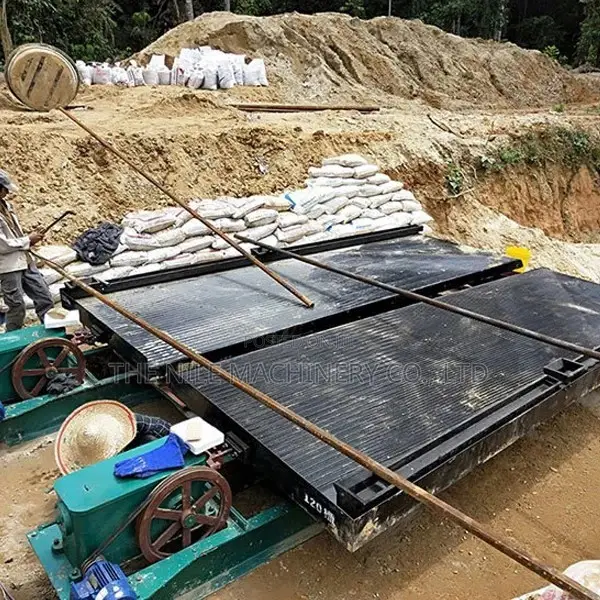 Beneficiation Shaker Gold Panning Equipment