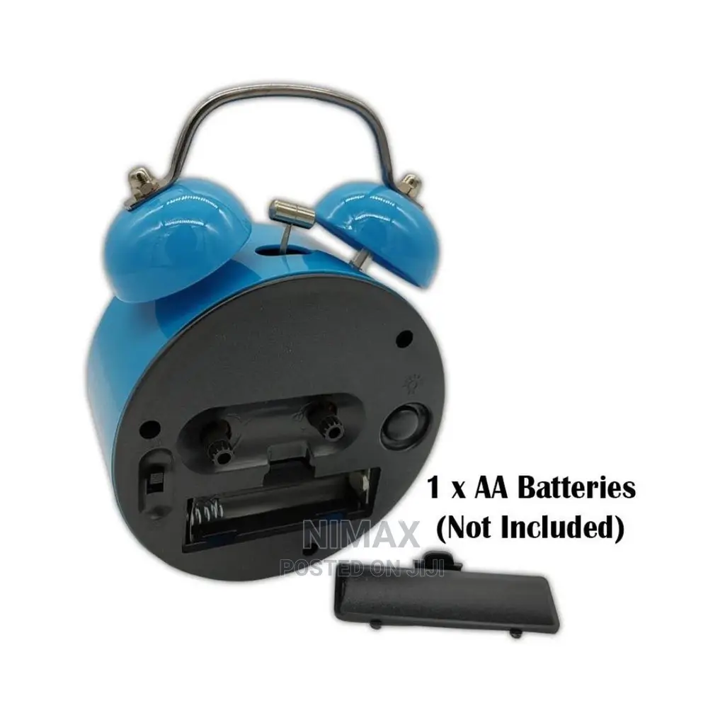 Classic Loud Sound Alarm Clock With Night Light