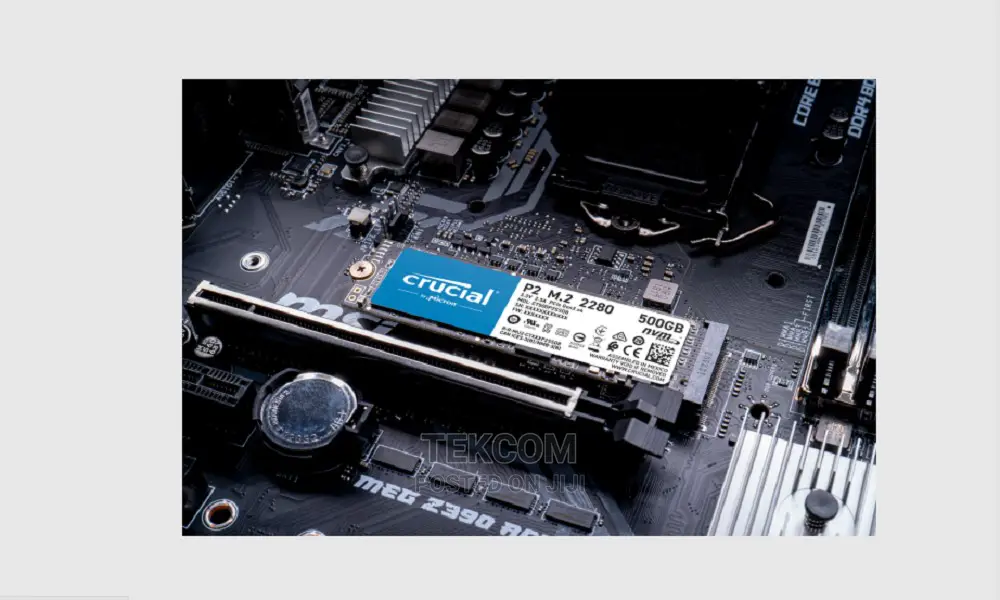 Crucial P2 3D Nand Nvme Pcie M.2 2280 Ssd 2tb