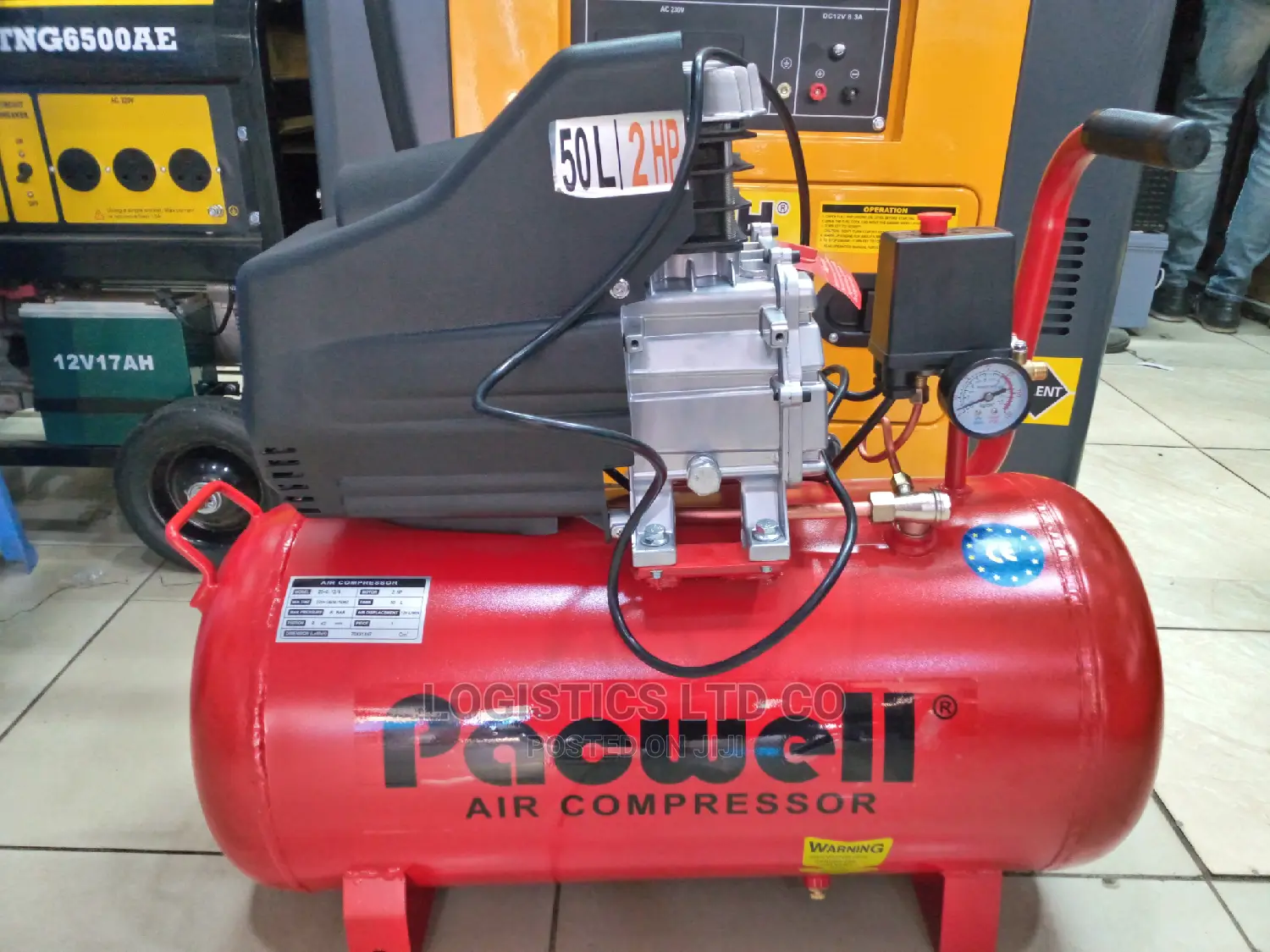 Pacwell 25l Electric Air Compressor