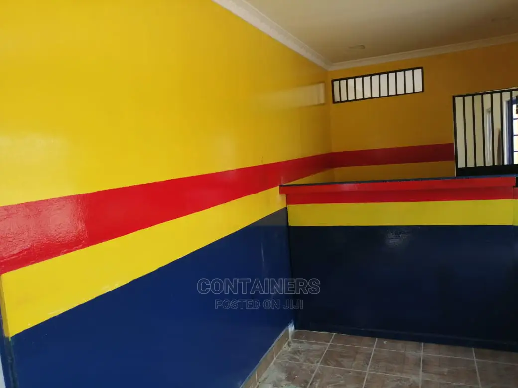 Shipping Container Office for a Police Post