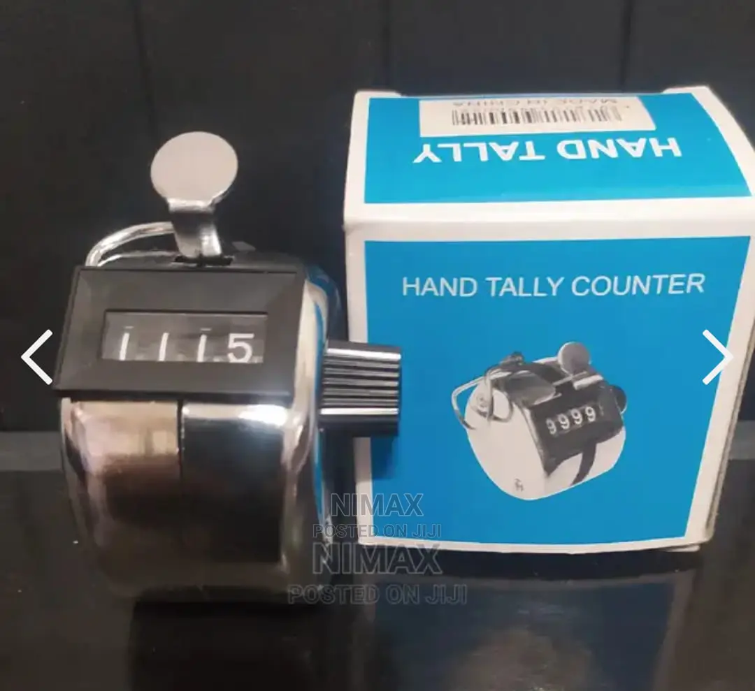 Hand Tally Counter 4 Digits