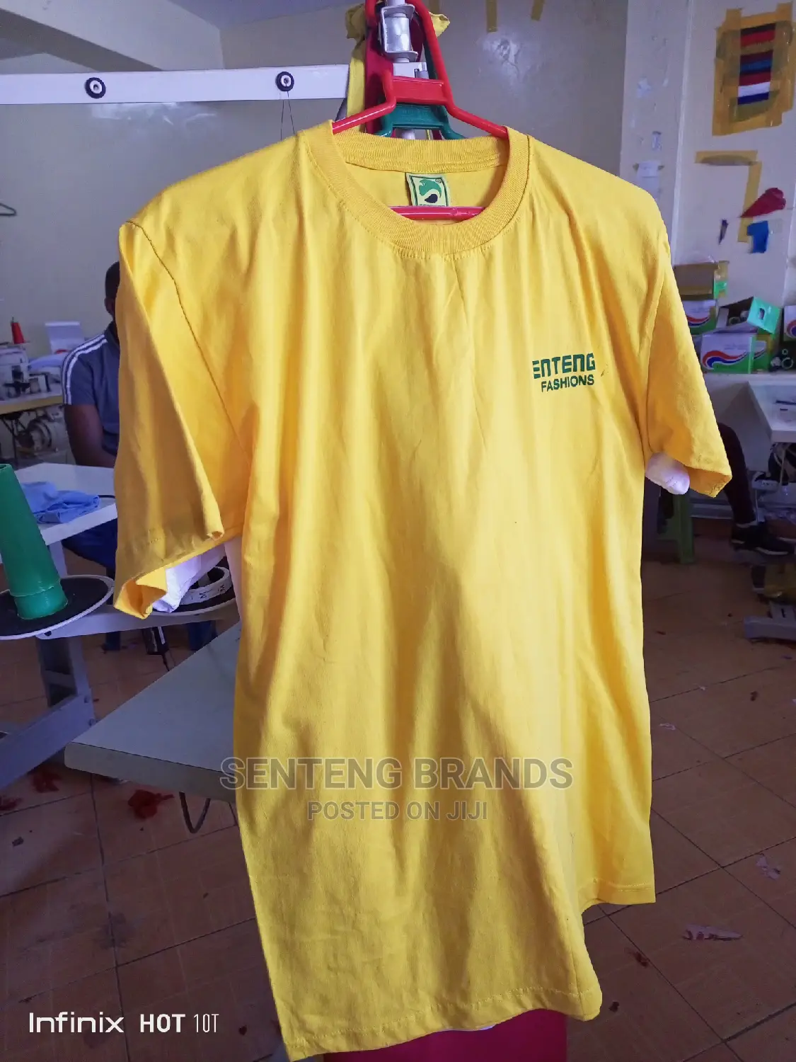 Cotton T-Shirts Yellow