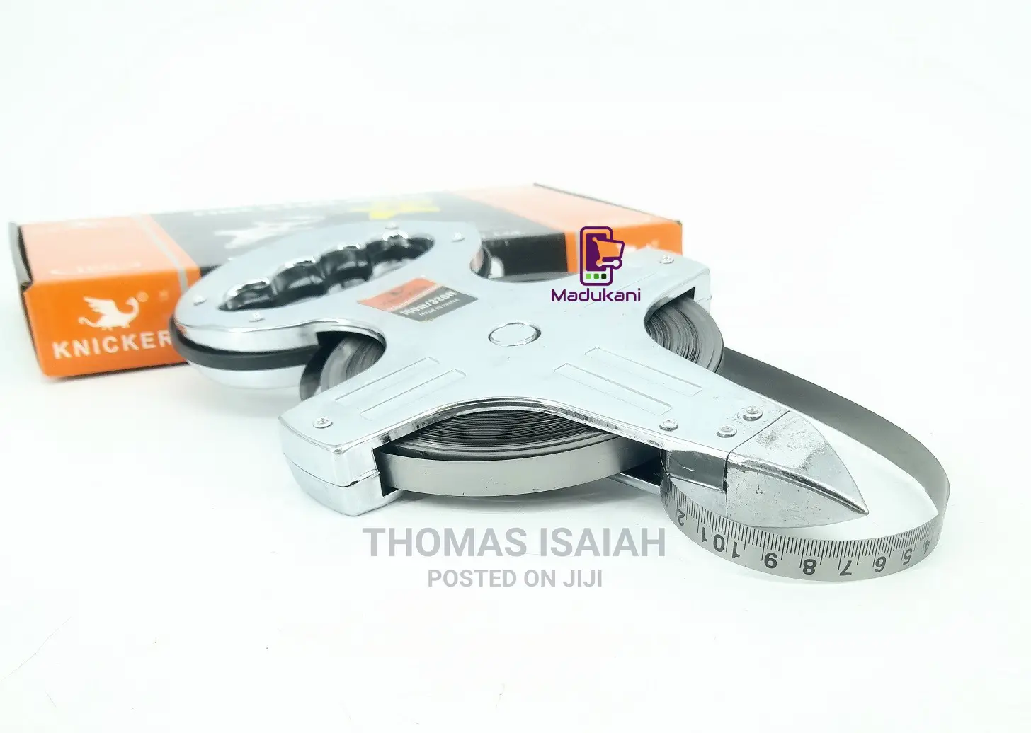 100m 300ft Stainless Steel Open Reel Surveyor Tape Measure