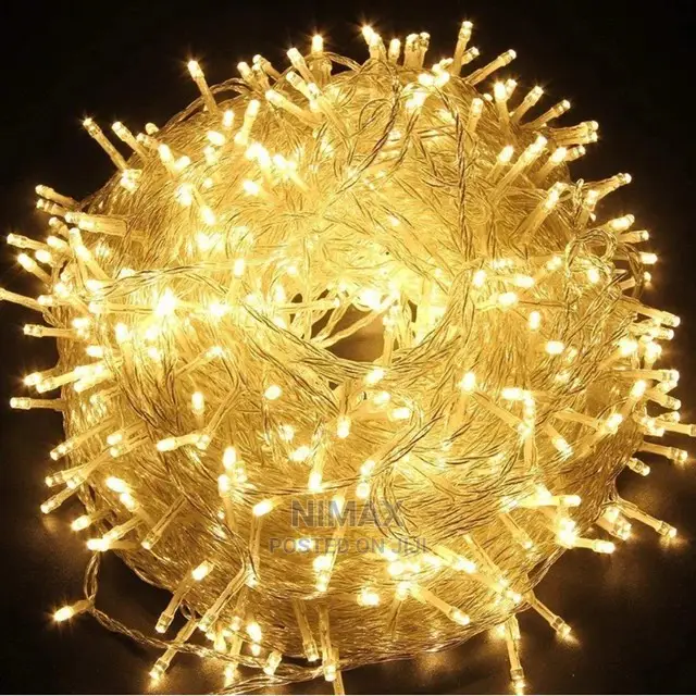 Christmas Warm White 10mtrs Long Led Lights