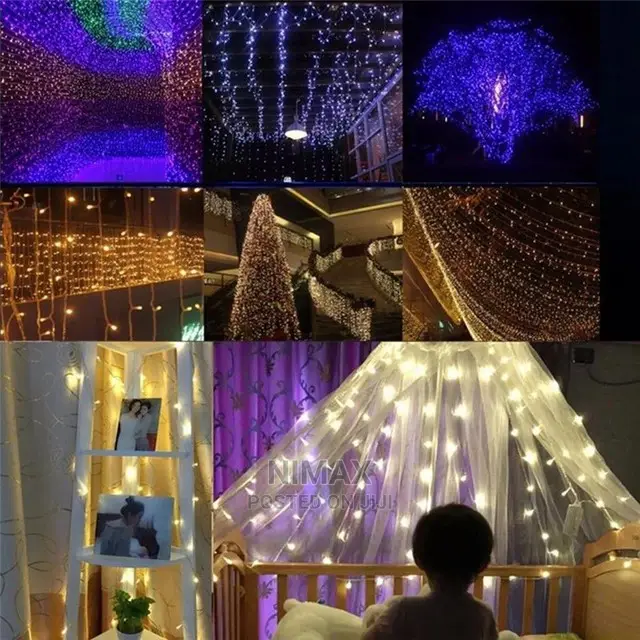 Christmas Warm White 10mtrs Long Led Lights