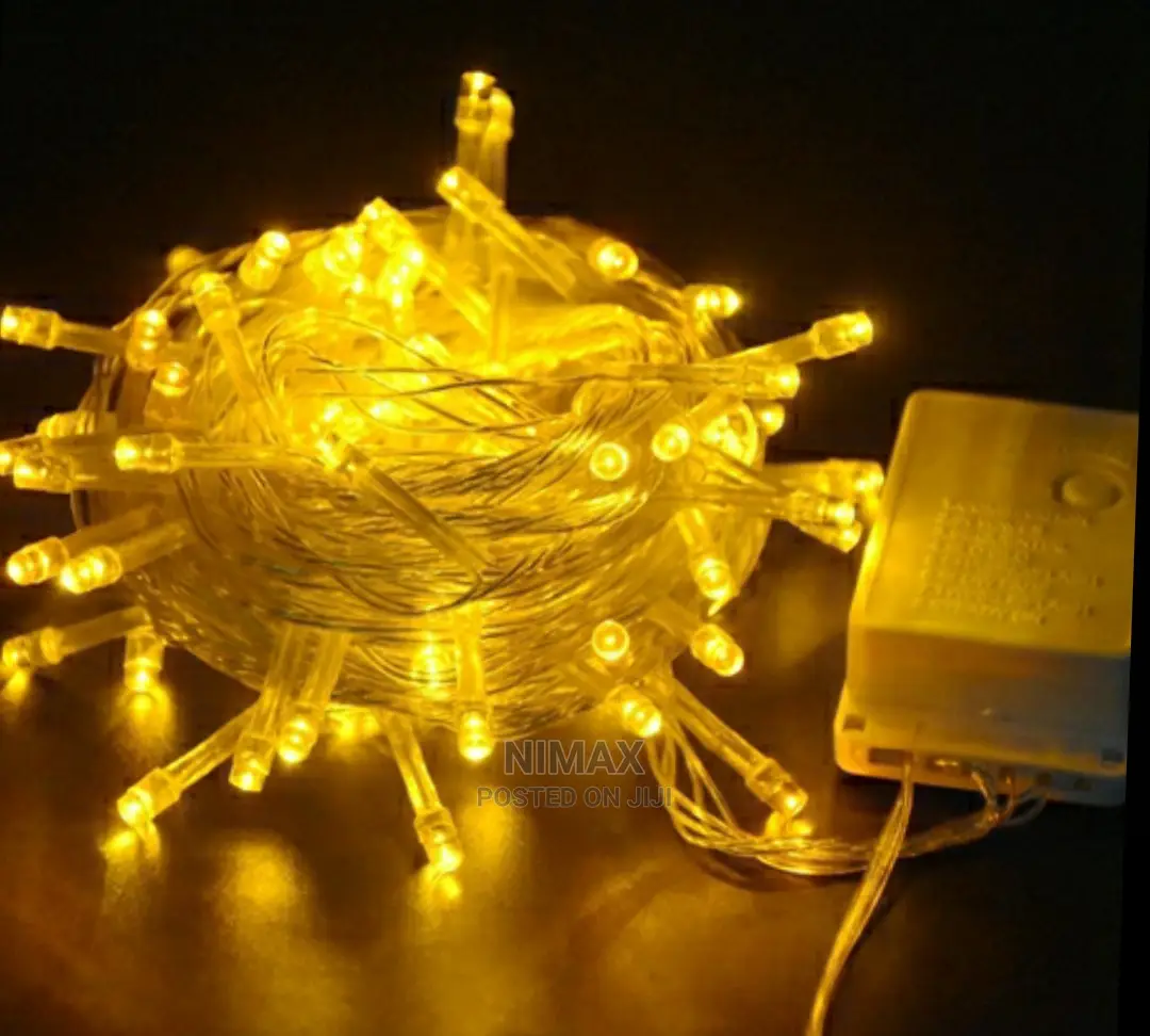 Christmas Warm White 10mtrs Long Led Lights