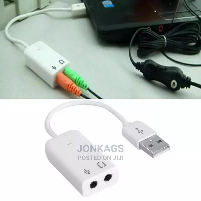 External USB Sound Card Adapter