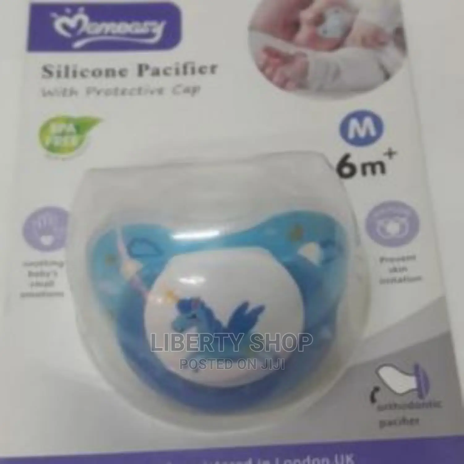 Mom Easy Baby Pacifier With Silicone