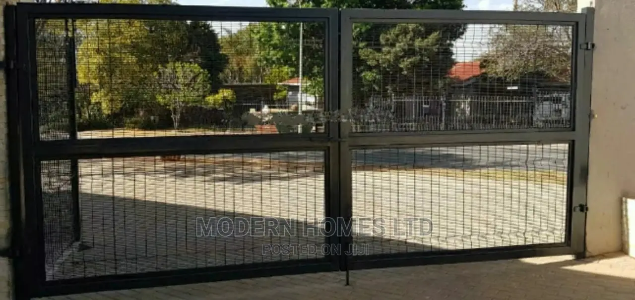 Galvanized Anti-Climb Anti-Cut Mesh Gate