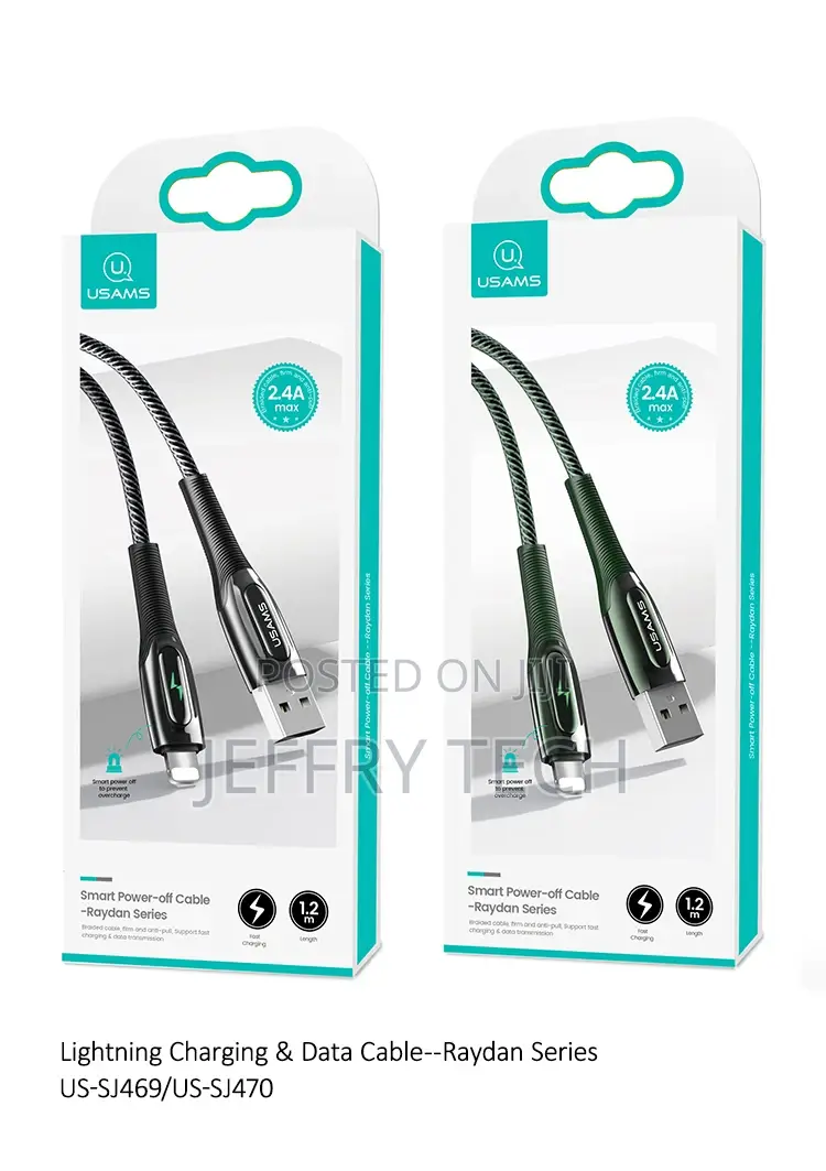 Lightning Smart Power-Off Cable --Raydan Series