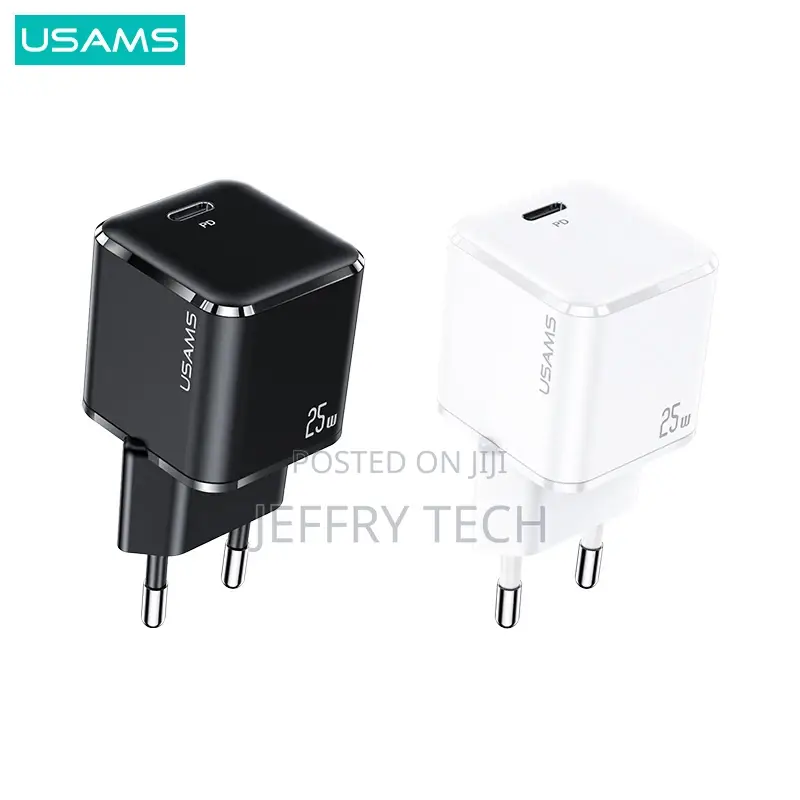 25W Super Si PD Fast Charger (EU) 25W PD Charger With Tpye-C