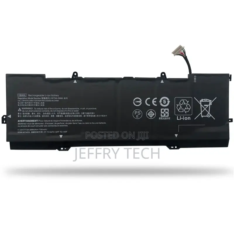 Laptop Battery YB06XL for HP Spectre 15-Ch013tx 2018 Series