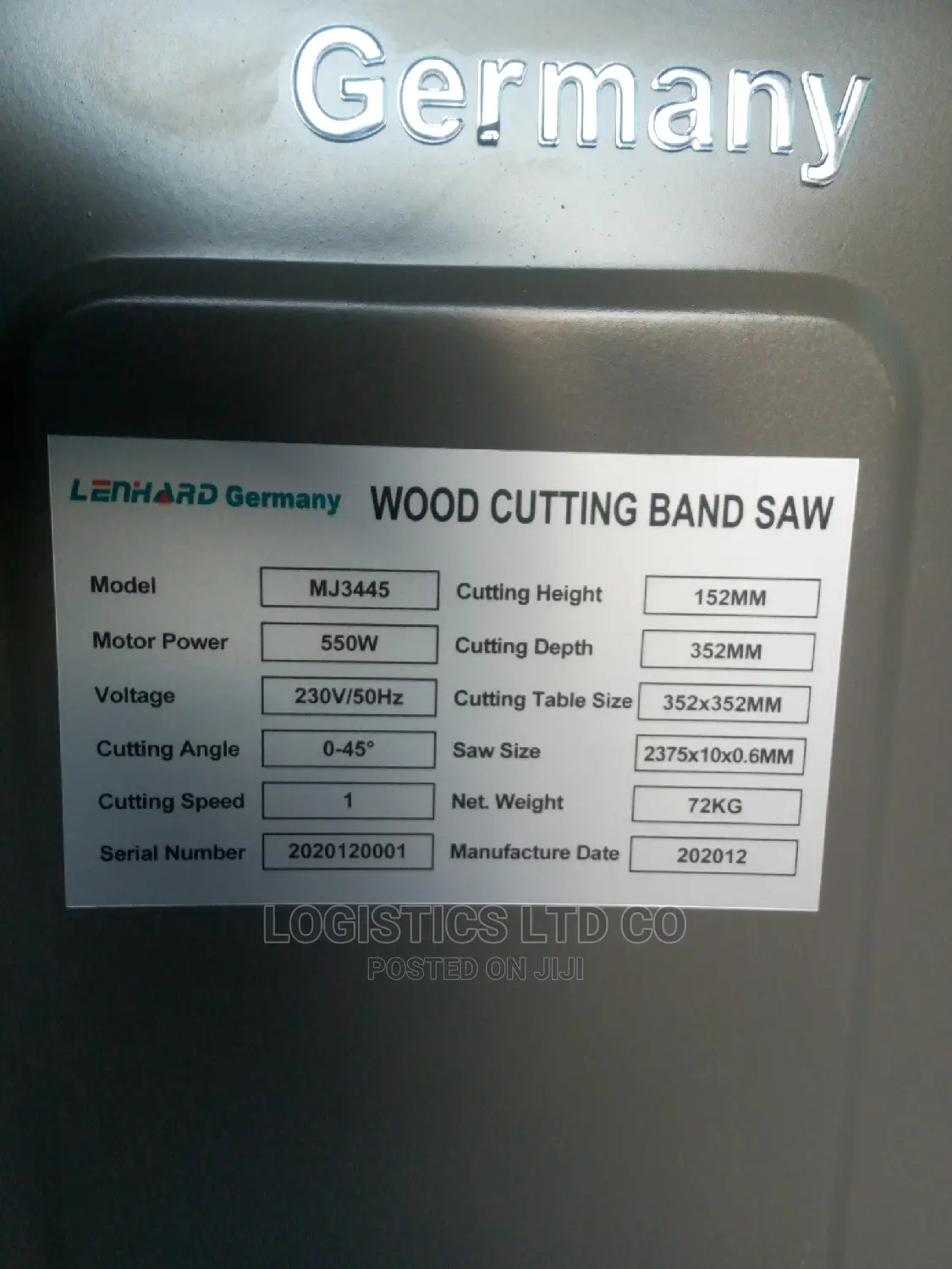 Wood Cutting Band Saw,Germany Machine
