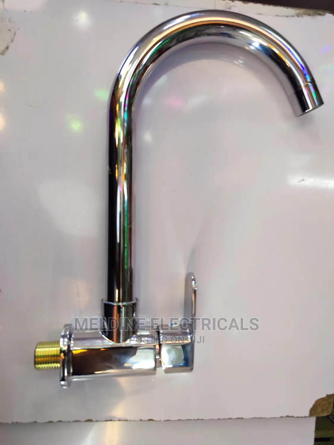 Silver Kitchen Lever Tap