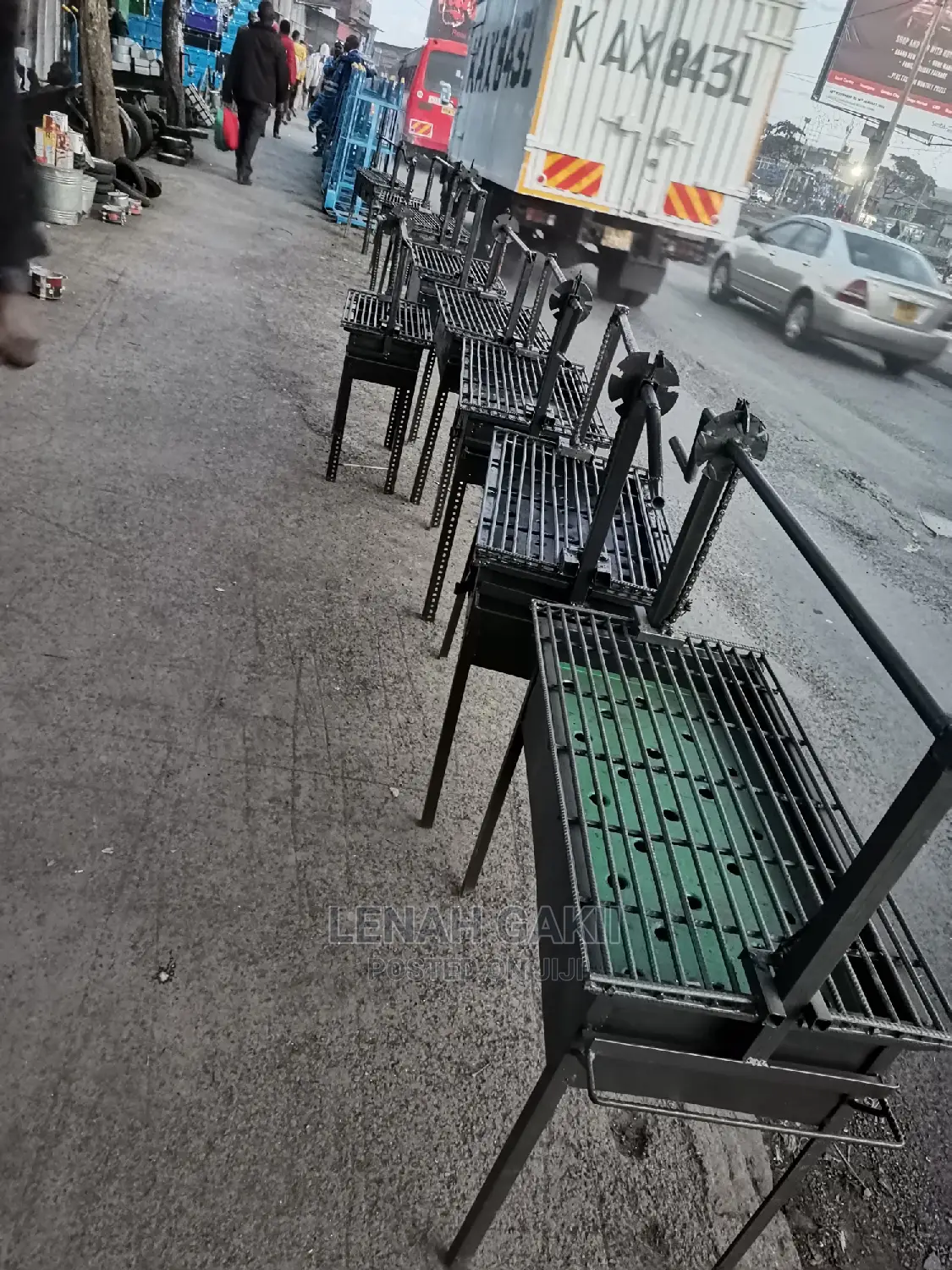 Commercial Charcoal Grill