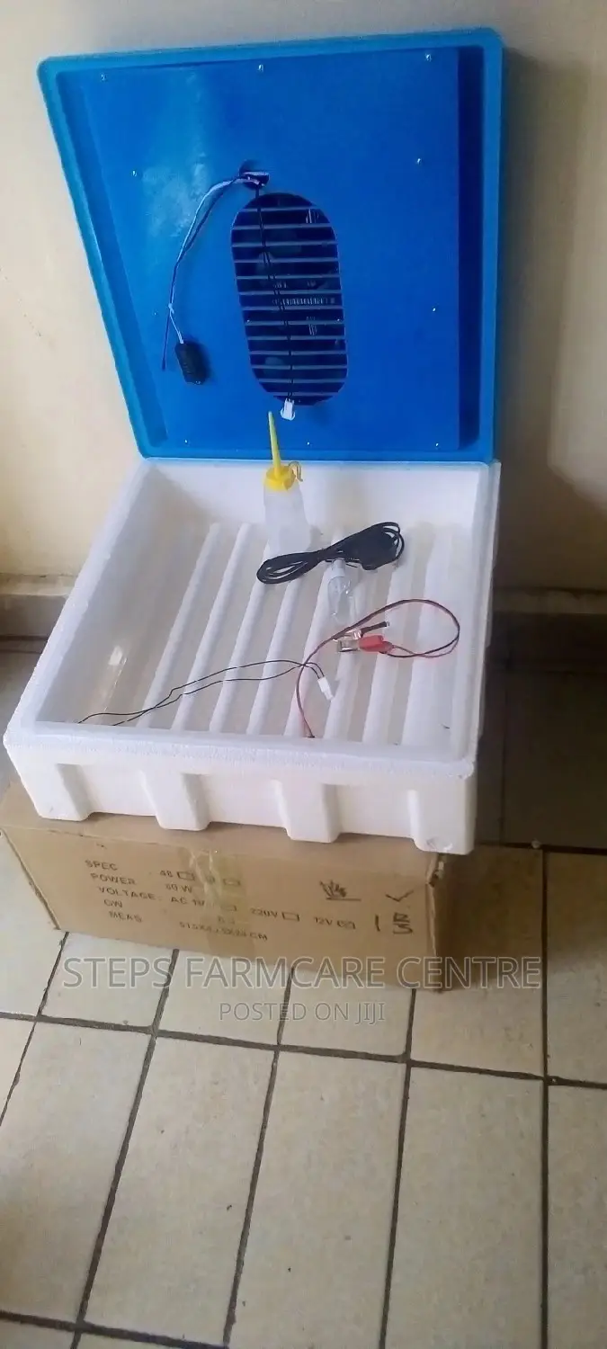 56-Eggs Ac and Dc Solar Powered Automatic Incubator