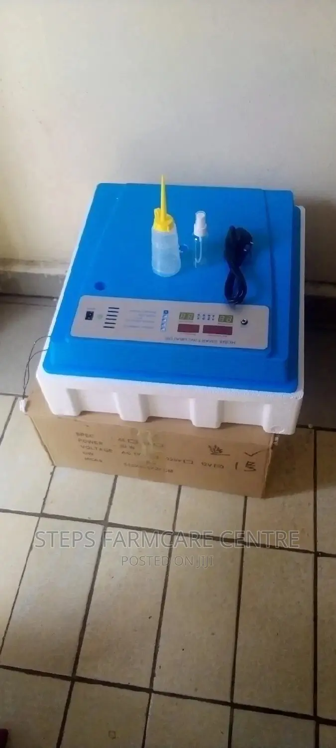 56-Eggs Ac and Dc Solar Powered Automatic Incubator