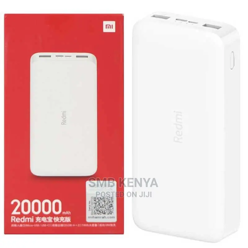 Original Xiaomi Redmi 20000mah 18W Power Bank