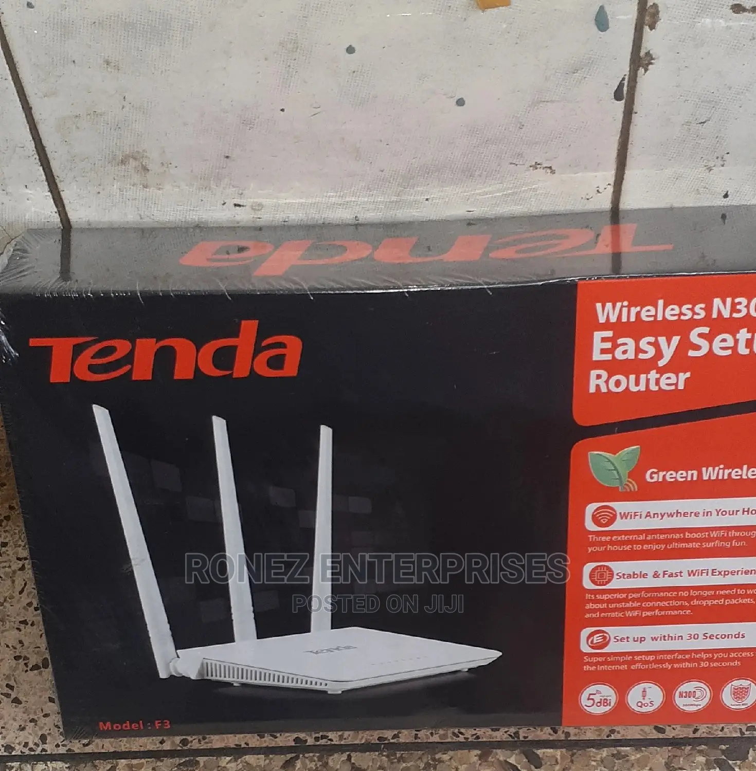 Tenda Roter Wireless N 300