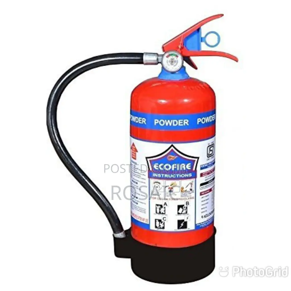 ( Dry Powder) Fire Extinguishers - 6 Kgs