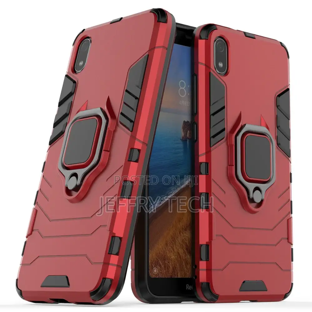 Ring Holder Mobile Phone Armor Case for Xiaomi Redmi 7a Case