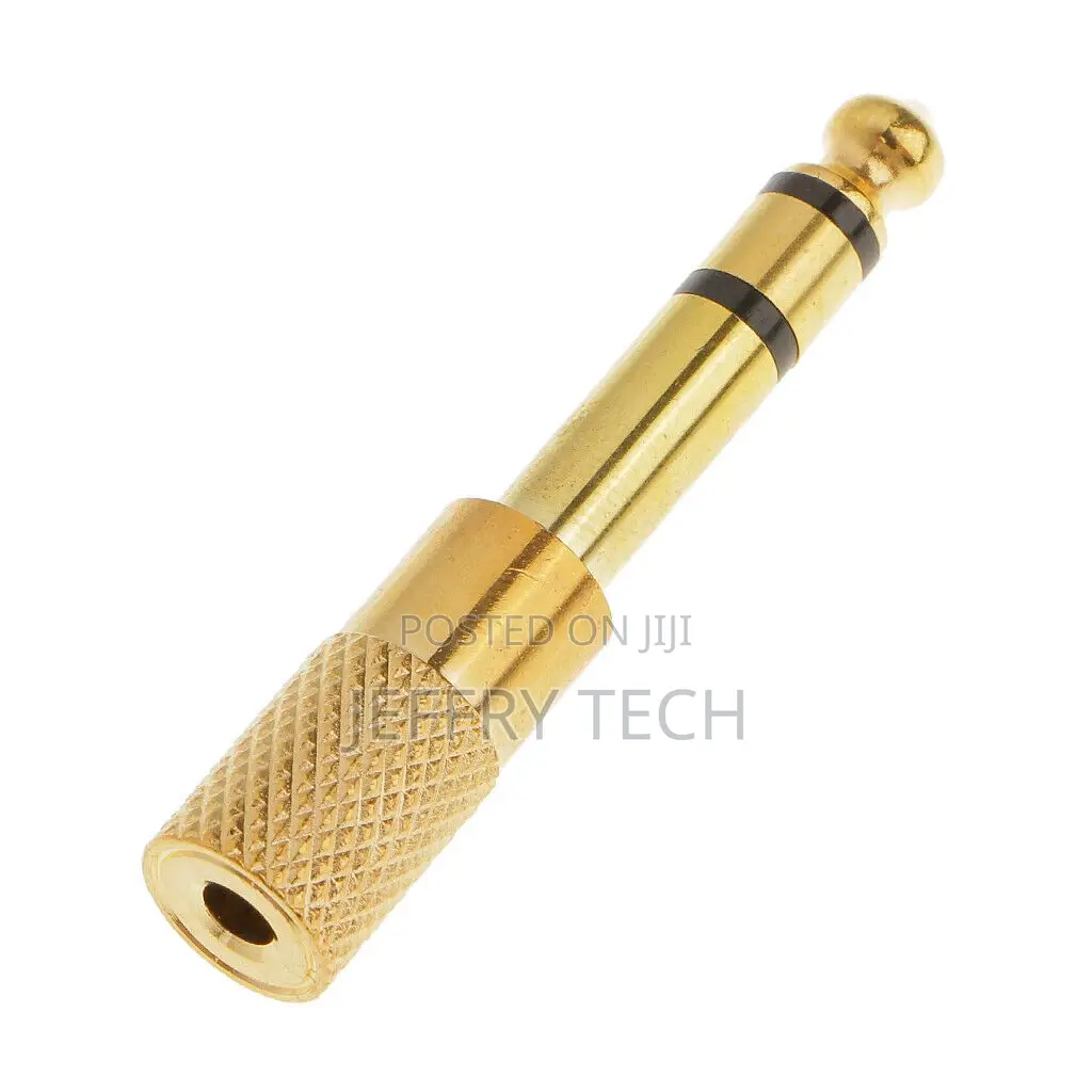 6.3mm 1/4''male Plug to 3.5mm 1/8'' Female Jack Stereo Headp