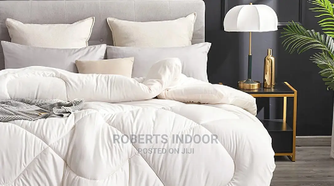 White Binded Cotton Duvet