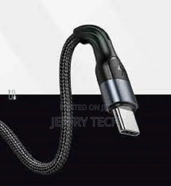 US-SJ449 U55 Type-C Aluminum Alloy Braided Data Cable 1m Se