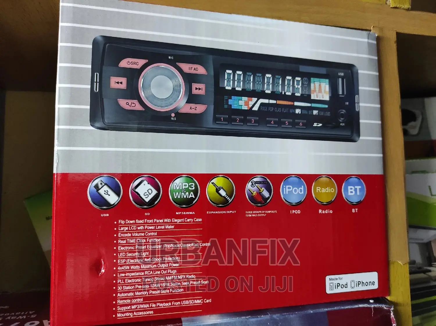 Offers On Bluetooth Car Radio With FM, USB And Mem Card Slot