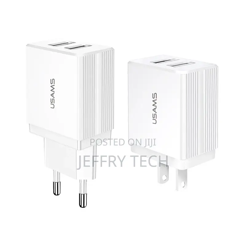 Us-Cc090 T24 2.1A Dual USB Travel Charger (Eu