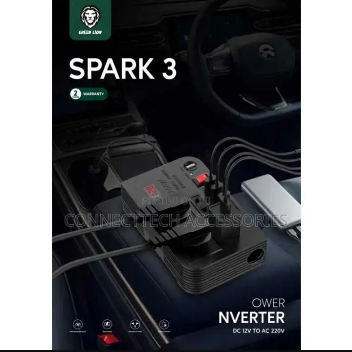 Green Lion Spark 3 Power Inverter 300W